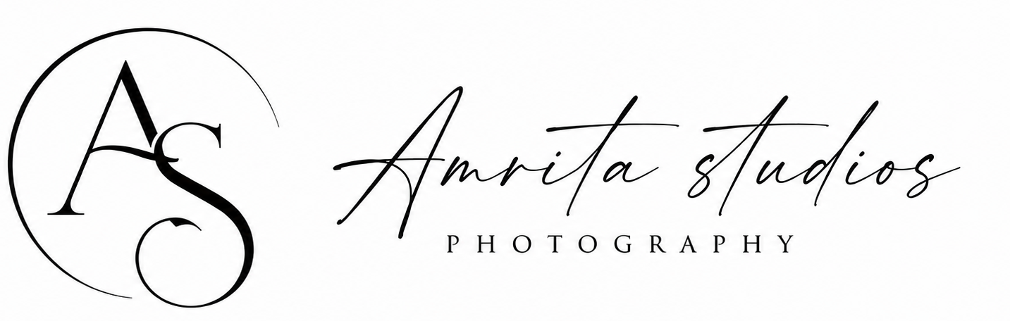 AMRITA STUDIOS LATEST LOGO 2026 - DARK BLACK
